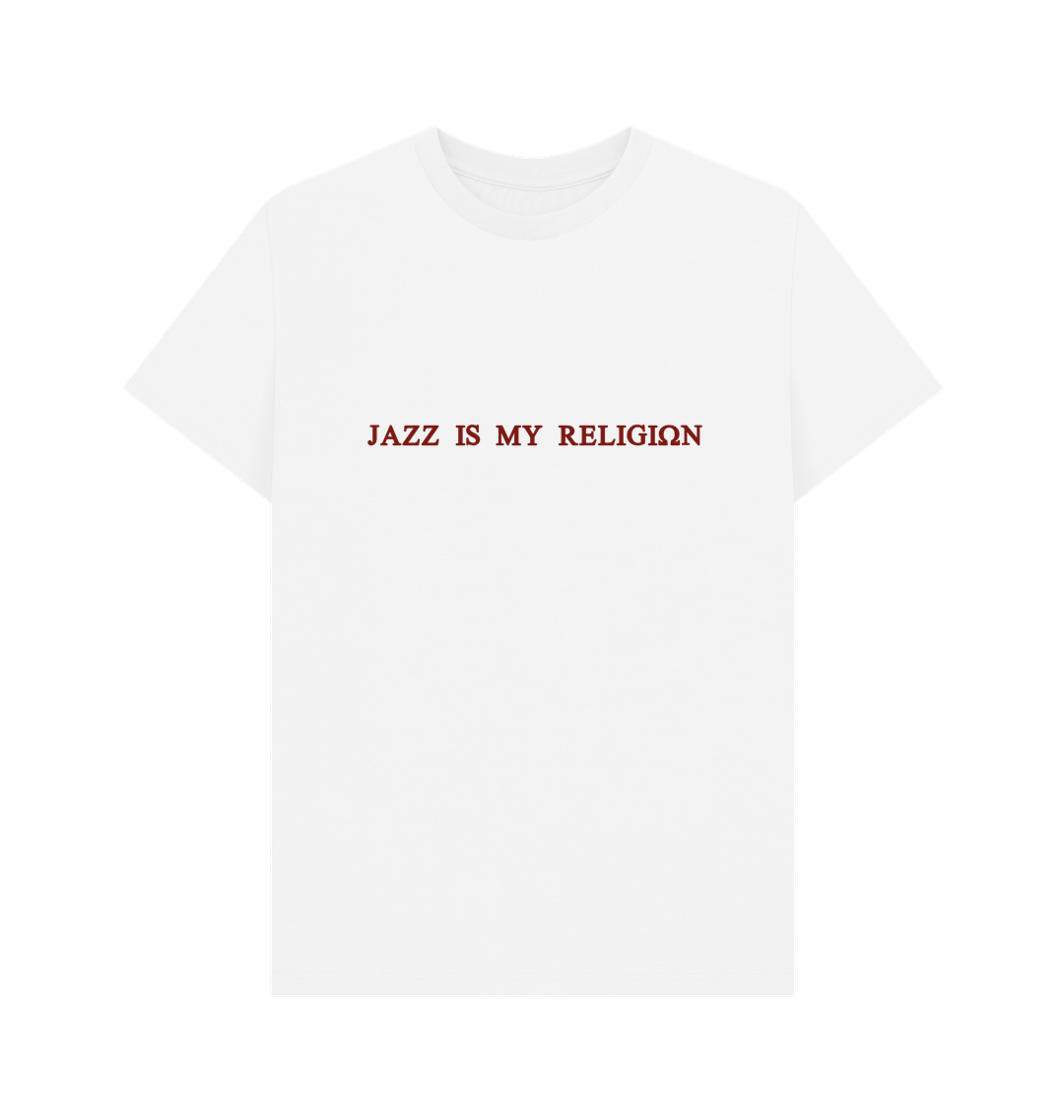 White Printed T-shirt Front