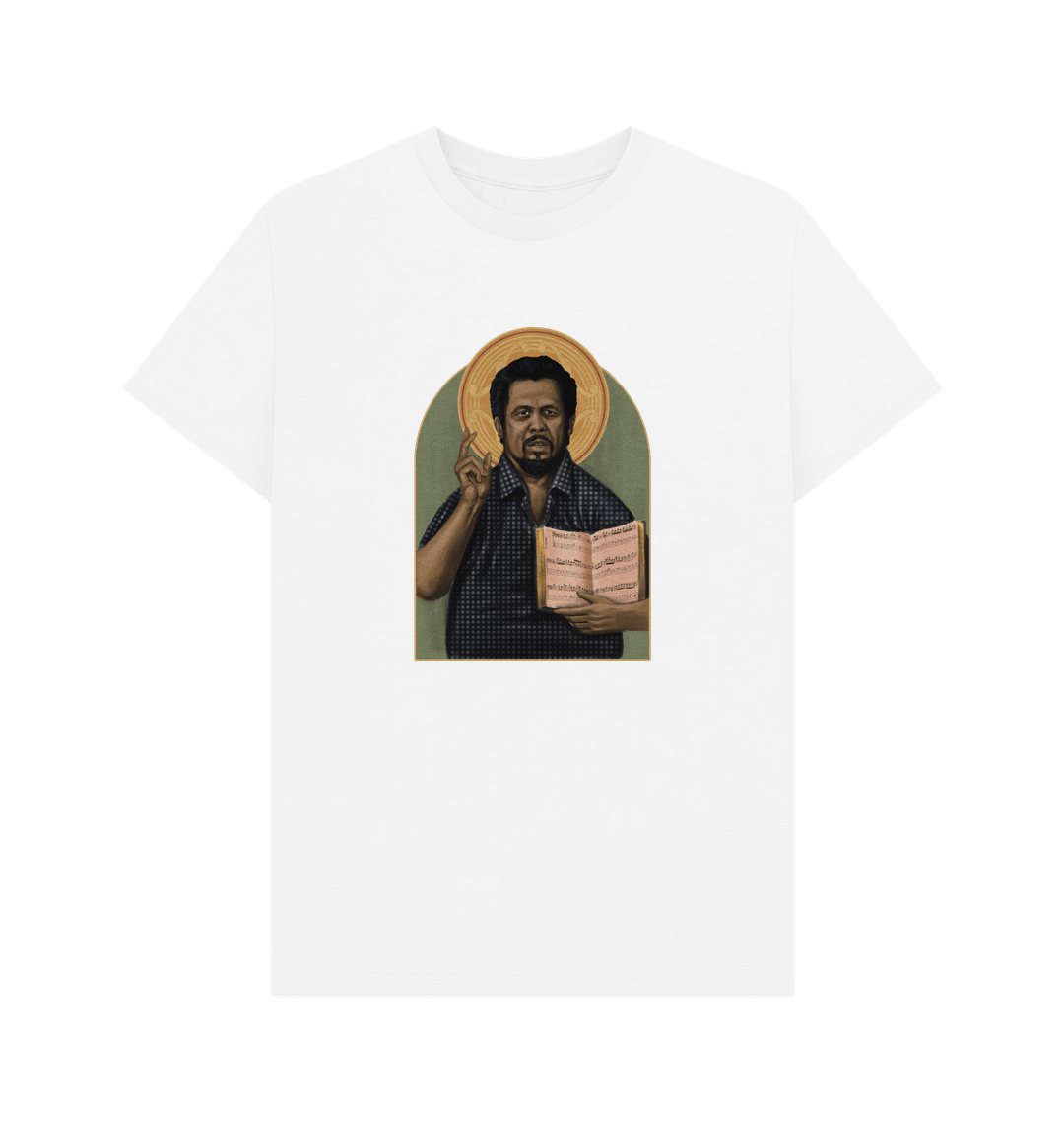 White Printed T-shirt Front