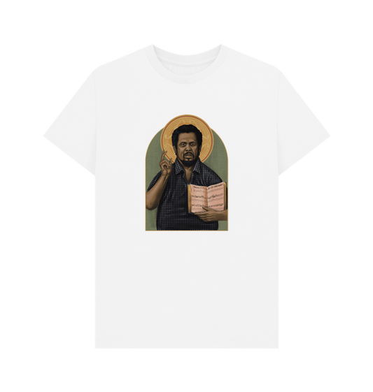 White Printed T-shirt Front