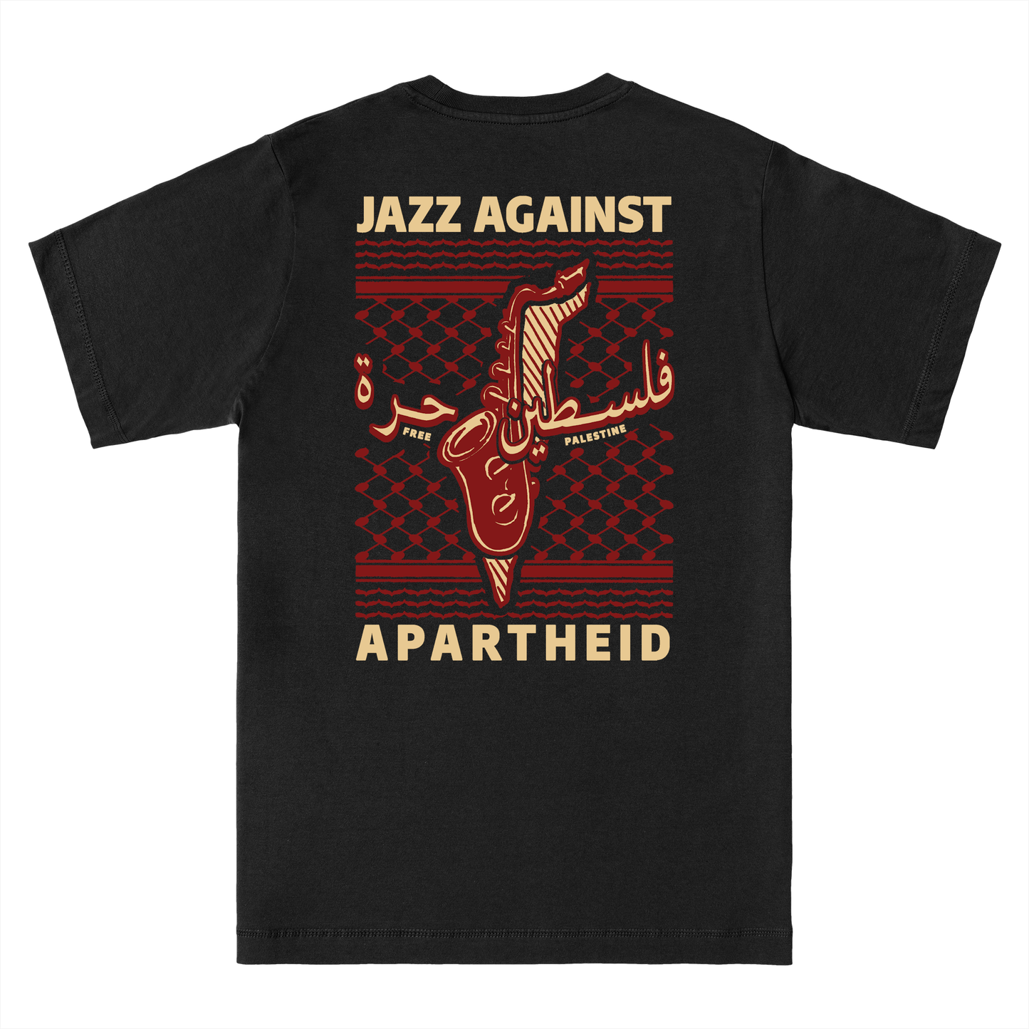 Jazz Against Aprtheid Black - Essentials Classic Tee