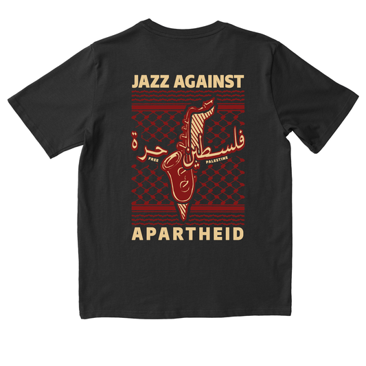 Jazz Against Aprtheid Black - Premium Relaxed Tee