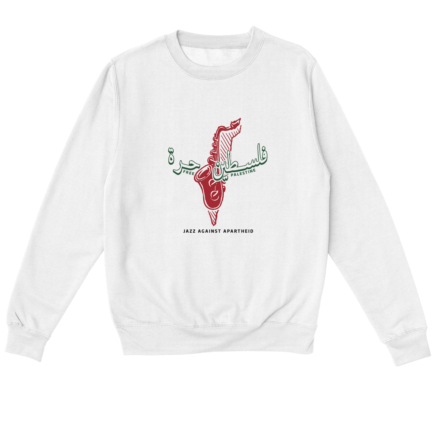 Jazz Against Apartheid White - Essentials Classic Sweatshirt