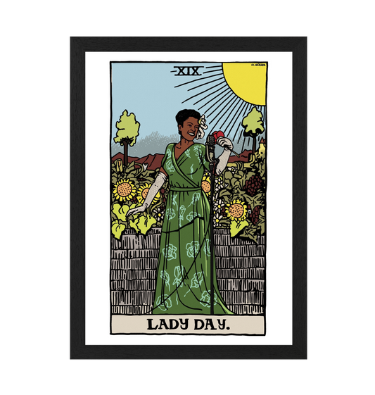 Black Frame Framed art print Front