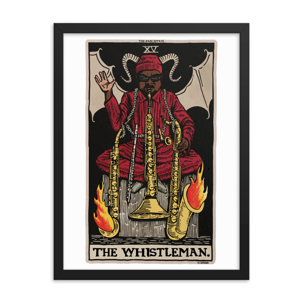 The Whistleman Framed Poster